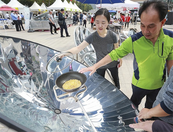 정부의 신재생에너지 보급 확산에 대한 기대감으로 올해 서울태양광 엑스포에 대한 기대가 높아지고 있다. [사진=서울시]