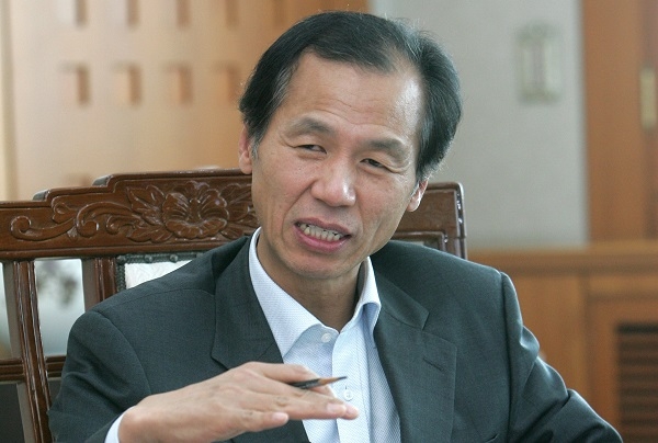 최문순 도지사는 온실가스 감축을 위해 기후변화의 체계적 대응체계 구축과 인프라 확보가 도정의 중심이라는 의견을 밝혔다. [사진=강원도]