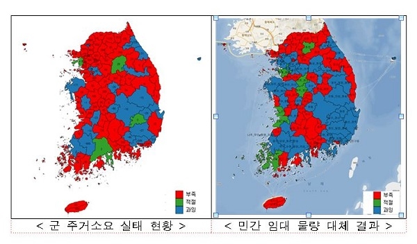 국토부가 공간 빅데이터 활용성과를 토대로 권역별 민간주택 임차 소요 예측을 통한 군 주거정책 지원에 나선다. [사진=국토교통부]