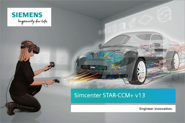 지멘스 PLM 소프트웨어는 Simcenter STAR-CCM+ v13.02에 포함된 최신 버전 출시로 비전문가라도 직관적인 손 동작과 머리 움직임을 사용해 직접 시뮬레이션 하는 탐색 기회를 누릴 수 있다. [사진=지멘스]