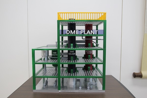 조 대표는 내년 이맘때쯤이면 보은산업단지에서 청정연료 DME가 생산된다고 소개했다.[사진=인더스트리뉴스]