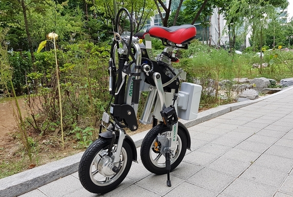 티앤에스모터스의 접이식 전기자전거 ‘모야’ [사진=티앤에스모터스]