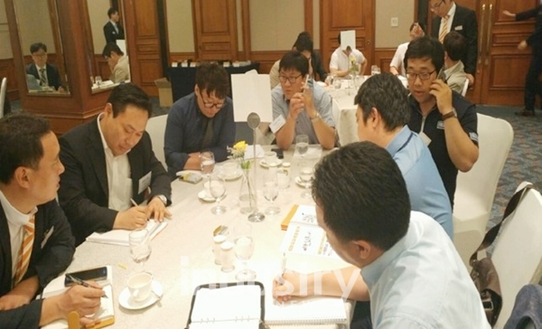 지난해 열렸던 바이드뮬러 전국 대리점 컨퍼런스 모습 [사진=바이드뮬러]