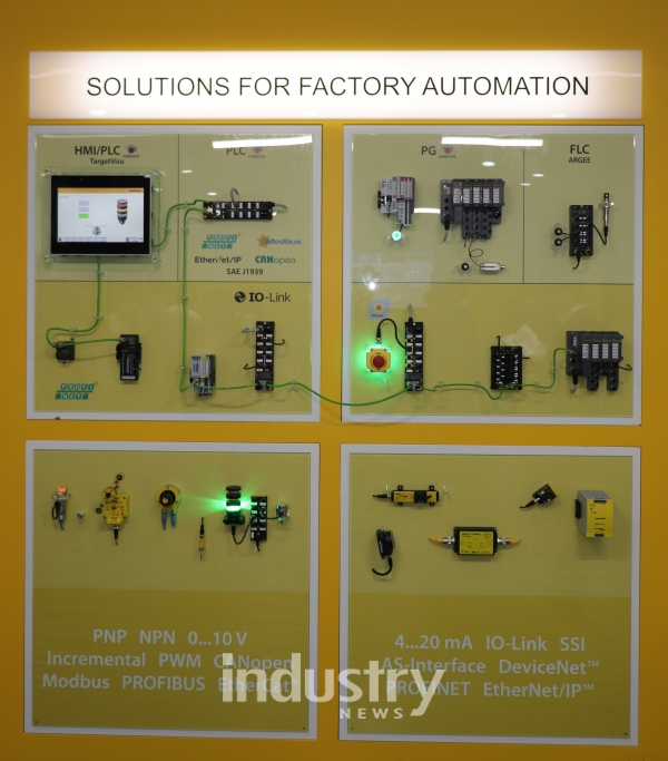터크코리아의 트레이닝센터는 터크의 솔루션을 한 눈에 살펴볼 수 있다. [사진=인더스트리뉴스]