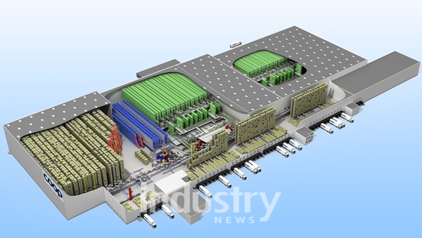 유통센터 전경. 오슬로 인근의 식품 유통센터는 거대한 규모와 복잡한 시스템으로 인해 많은 어려움을 겪고 있다. [사진=터크]