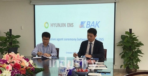 현진이앤에스가 BAK사와 독점공급계약을 체결하고, 국내 ESS용 배터리 수급에 활력을 더할 전망이다. [사진=현진이앤에스]