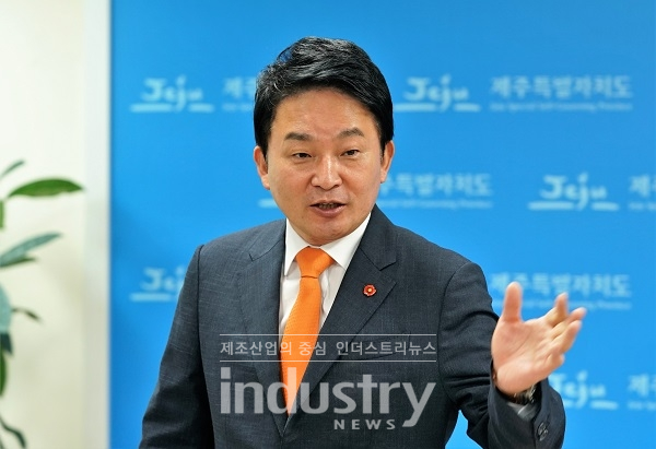 원희룡 제주도지사가 중국을 방문해 '탄소없는 섬 제주' 정책을 소개할 예정이다. [사진=제주특별자치도]