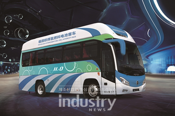 FOTON AUV의 수소버스 BJ6852 모습 [사진=FOTON AUV]