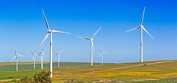 미국 풍력발전 터빈도 지속적으로 돌아가고 있다. 전체 50개 주 가운데 41개 주와 괌, 푸에르토리코에서 총 5만6,800여기의 터빈이 작동하고 있다. [사진=dreamstime]