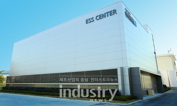 현대일렉트릭이 EPC로 공사를 수행한 현대중공업 51.5MWh 규모의 ESS센터 전경 [사진=현대일렉트릭]