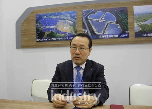 LS산전 스마트에너지사업부를 총괄하고 있는 오교선 담당은 일본 스마트 전력시장 수성에 공을 들이고 있다. [사진=인더스트리뉴스]