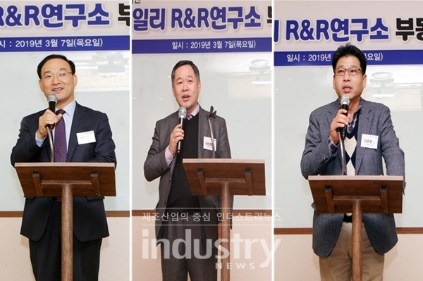 사진 왼쪽부터 스카이데일리 산하 R&R연구소 자문위원으로 위촉된 명지대학교 부동산학과 권대중 교수, 경인여자대학교 경영과 서진형 교수, 서울디지털대학교 부동산학과 김준환 교수 [사진=스카이데일리]