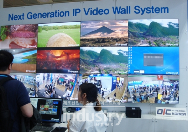 Video Wall [사진=인더스트리뉴스]