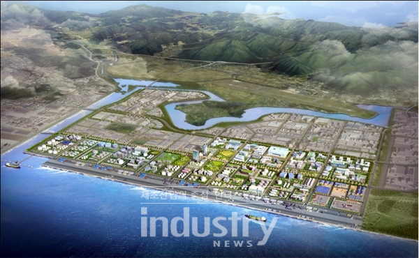율촌 융·복합 물류단지 조성사업 개발 계획도. [자료=해양수산부]