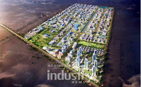 한-미얀마 경제협력 산업단지 조감도 [자료=LH]