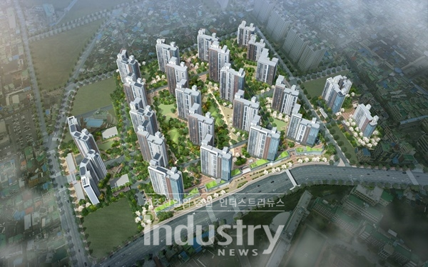 GS건설의 ‘무등산자이&어울림’  조감도 [사진=GS건설]