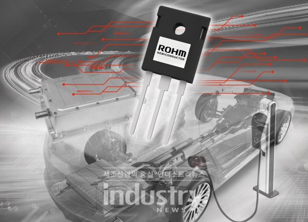 로옴(ROHM)의 SiC 파워 디바이스(SiC MOSFET)가 중국 종합 자동차기기 브랜드 UAES의 전기자동차용 온보드 차저(On Board Charger)에 채용됐다. [사진=로옴세미컨덕터코리아]