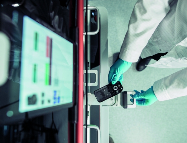 진단 테스트 카트리지 제조를 위한 완전한 자동화 라인의 모습 [사진=Ginolis]