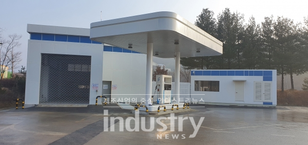 춘천휴게소(부산방향) 수소충전소 전경 [사진=국토교통부]