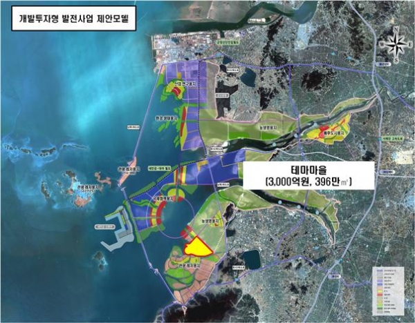 새만금 관광레저용지 개발사업 위치도 [자료=새만금개발청]