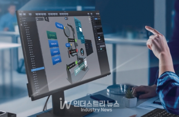 AR 콘텐츠 제작 및 배포용 VIRNECT Make [사진=버넥트]