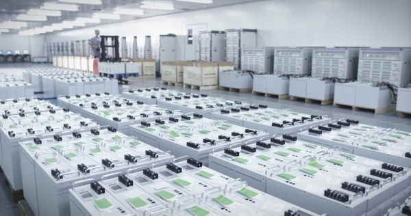 나라다에너지 공장 내부 [사진=나라다에너지]