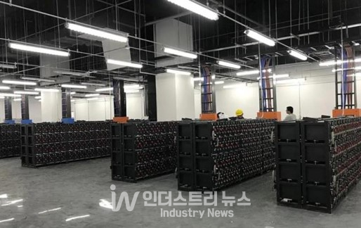 나라다에너지의 카본납축 배터리는 기술력을 인정받아 베이징동계올림픽 데이터센터에도 설치됐다. [사진=나라다에너지]