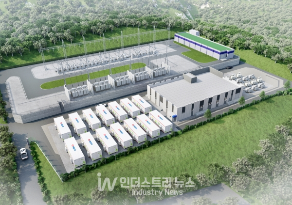 오랜 기간 고압설비를 포함한 전력설비의 전문회사인 효성중공업은 변전소 설계 수행 역량을 기반으로 하는 ESS의 통합 솔루션을 제공하고 있다. [사진=효성중공업]