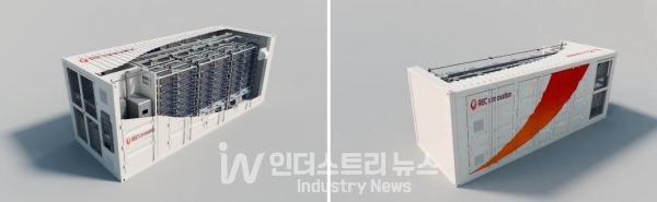 렉스이노베이션이 개발한 컨테이너형 ESS [사진=렉스이노베이션]