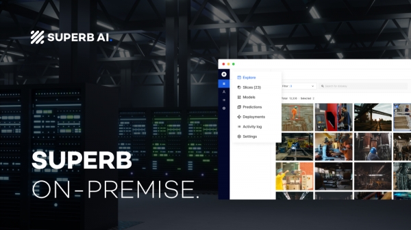 슈퍼브에이아이가 민감한 데이터나 데이터 양이 방대해 기존 SaaS 버전을 도입하기 어려운 기업을 위해 슈퍼브 플랫폼 온프레미스 버전을 출시했다. [이미지=슈퍼브에이아이]