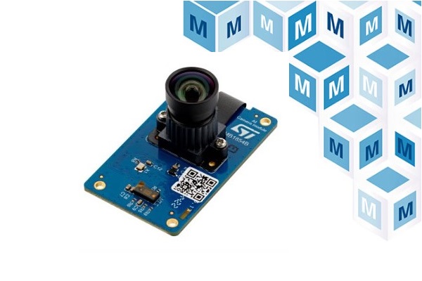 마우저 일렉트로닉스가 로보틱스와 머신비전 애플리케이션을 위한 ST마이크로일렉트로닉스의 B-CAMS-IMX 모듈을 공급한다. [이미지=마우저 일렉트로닉스]