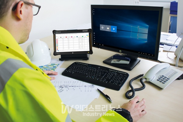 사용자는 현장에서 손쉽게 데스크탑 환경을 이용할 수 있다. [사진=페펄앤드푹스코리아]<br>