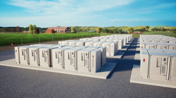 LG에너지솔루션 전력망용 ESS 배터리 컨테이너 제품./사진=LG에너지솔루션