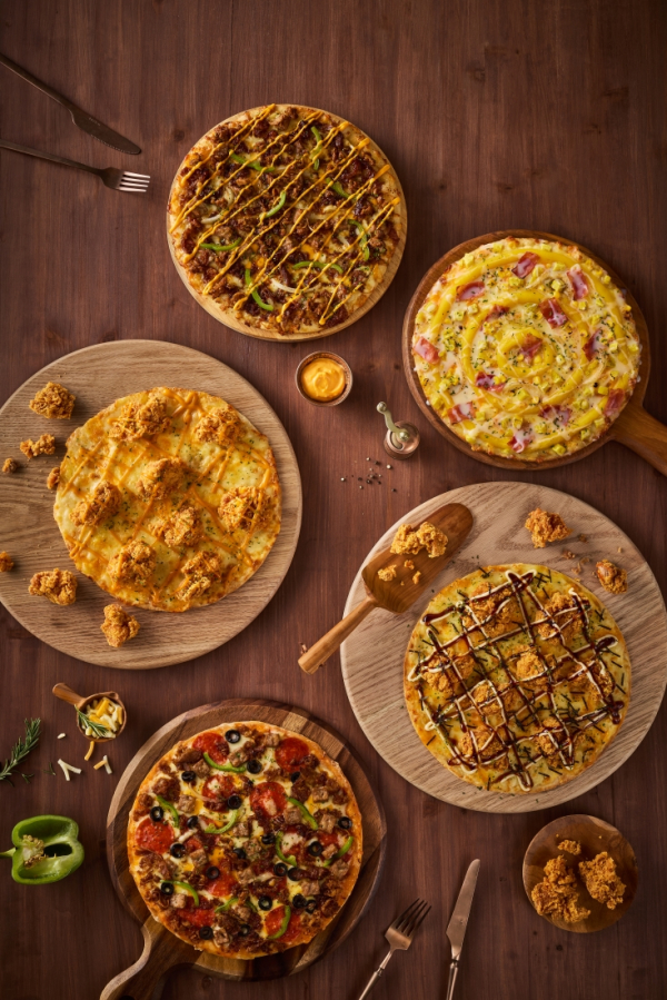 맘스피자 '시부야 맘스터치' 판매 제품./이미지=맘스터치