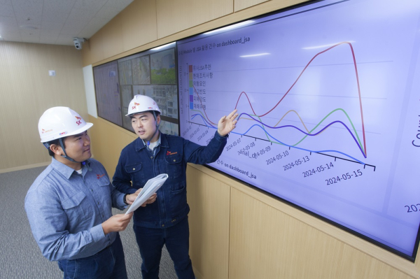 SK케미칼이 유디엠텍과 생성형 AI 기반 안전 관리 시스템 원천 기술 사용권에 대한 공급 계약을 체결했다./사진=SK케미칼