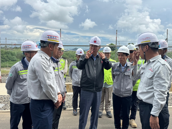 해외 사업장 찾은 이영준 롯데케미칼 대표이사./사진=롯데케미칼