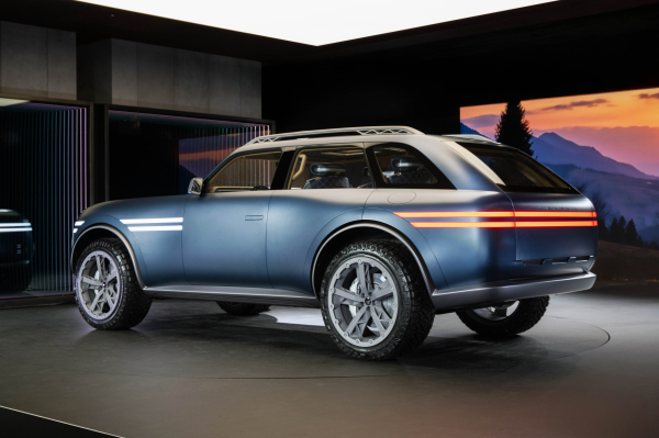 제네시스 하우스 뉴욕에서 공개된 '엑스 그란 이퀘이터 콘셉트'./사진=현대자동차그룹<br>