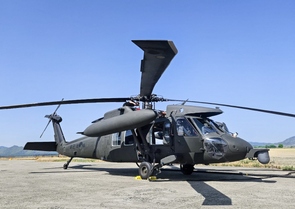 UH-60 헬기 기체 모습./사진=대한항공
