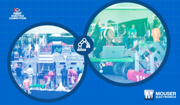 마우저 일렉트로닉스, 2025년 ‘FIRST 로봇 경진대회’ 후원 [사진=마우저 일렉트로닉스]
