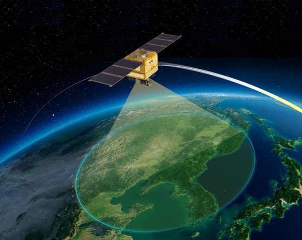 저궤도 통신 위성./사진=KAI