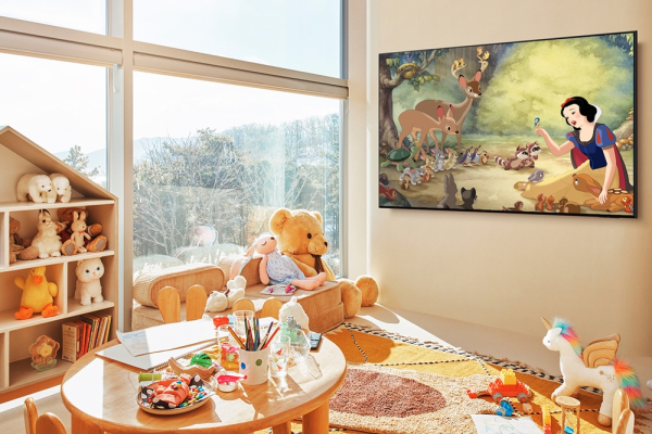 삼성 아트 스토어 디즈니 컬렉션에 포함된 ‘백설공주와 일곱 난쟁이’ 라이프스타일 이미지./사진=삼성전자