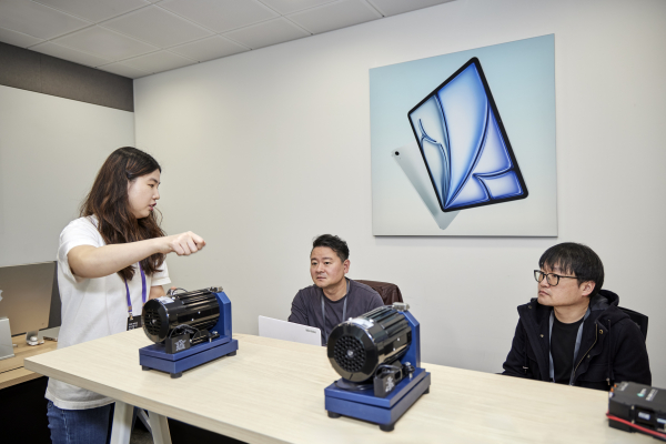 스마트 데이터 랩 예측 정비 교육 모습 [사진=애플 제조업 R&D 지원센터]