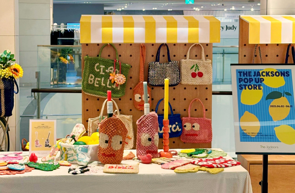 롯데백화점 인천점 2층에 마련된 '더 잭슨스' 팝업스토어 전경./사진=롯데백화점