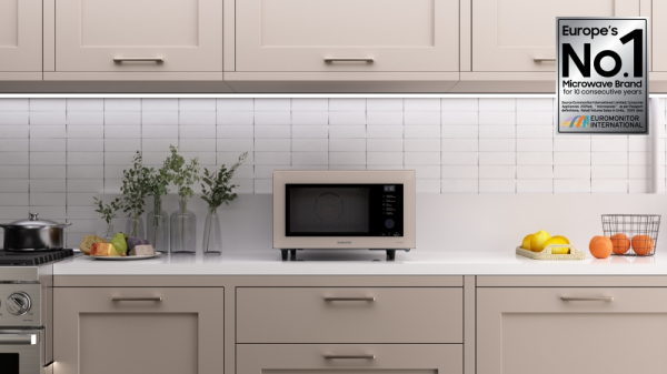 10년 연속 유럽 전자레인지 시장 점유율 1위를 기록한 ‘삼성전자 전자레인지’ 제품 이미지./사진=삼성전자