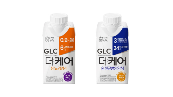빙그레 영양식 전문 브랜드 ‘GLC 더케어’ 제품./이미지=빙그레
