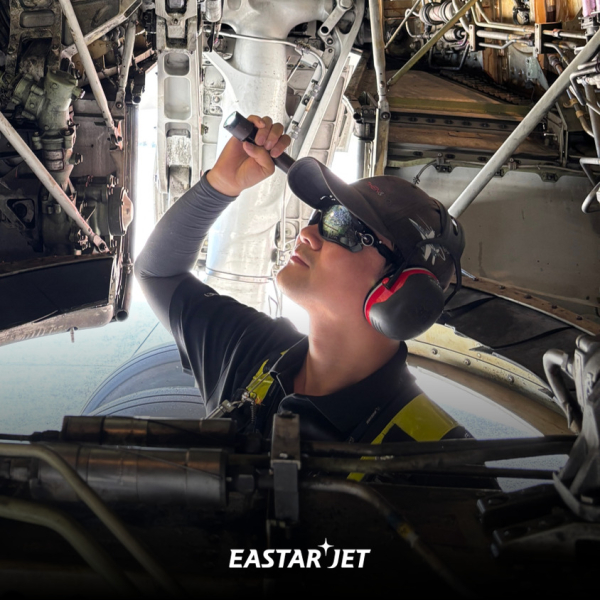 이스타항공 정비사./사진=이스타항공