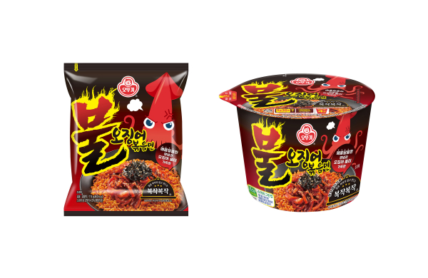 오뚜기 불오징어볶음면./이미지=오뚜기