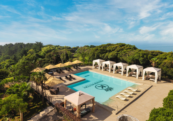 이랜드파크 켄싱턴리조트 제주중문 워터플레이존 전경./사진=이랜드파크