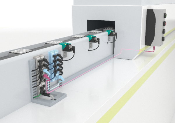 IO-LINK 설치사례: 컨베이어