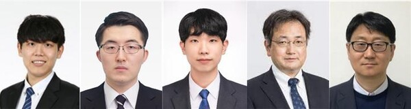 (왼쪽부터) 고려대 한민희 박사(제1저자), 와세다대 타쿠야 요코오 석사과정(제1저자), 고려대 박진용 박사과정(공동저자), 와세다대 켄이치 오야이즈 교수(교신저자), 고려대 박성남 교수(교신저자)./사진=고려대학교